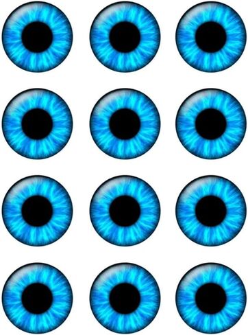 100Pcs Glass Eyes for Embellishments DIY Sewing Dolls Crafts Accessories Cat Eye Dinosaur Eye in Saudi Arabia