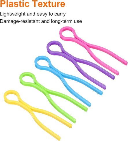 HARFINGTON 100pcs Bobbin Thread Holders Plastic Long Thread Spool Clamp Sewing Machine Accessories Thread Control Clamp for Organizing Thread Tails Prevent from Unwinding, Purple in Saudi Arabia