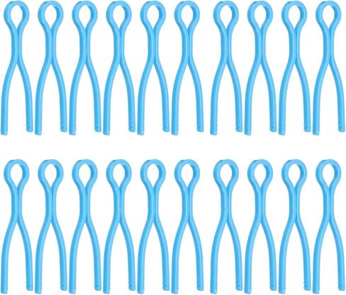 HARFINGTON 100pcs Bobbin Thread Holders Plastic Long Thread Spool Clamp Sewing Machine Accessories Thread Control Clamp for Organizing Thread Tails Prevent from Unwinding, Purple in Saudi Arabia