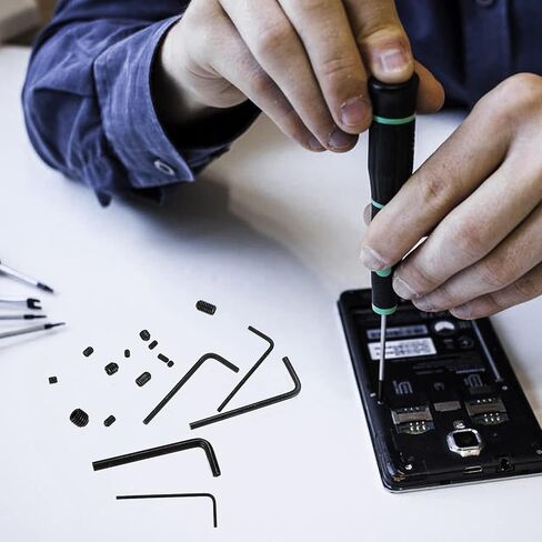 450 Pcs Set Screw Assortment Kit, Allen Head Hex Socket Grub Head Screw Set,Black Hex Allen Head Screws with Internal Hex Drive for Door Handles, Light Fixture Screws,M3/M4/M5/M6/M8 in Kuwait