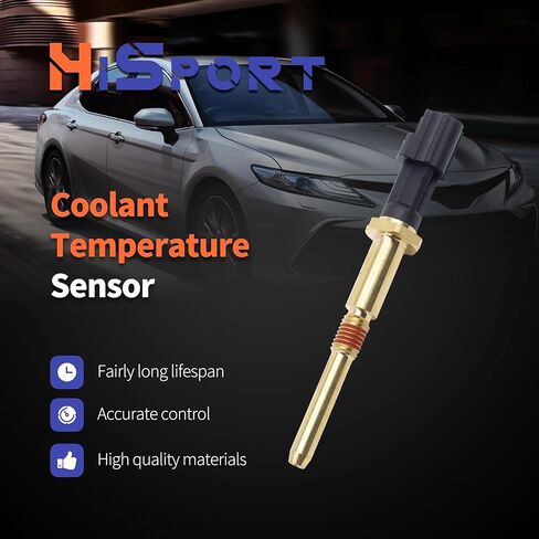HiSport Cylinder Head Temperature Sensor - Compatible with Ford C-Max Escape Focus Mercury Mariner Milan Replaces 1S7F6G004AB 1S7Z6G004AA in Saudi Arabia