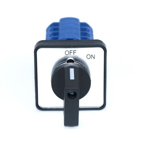 SZW26/LW26-20 4 Pole 20A 660V ON-Off 2 Gear Power Knob Controller Rotary Cam Switch 64mm Panel in Saudi Arabia