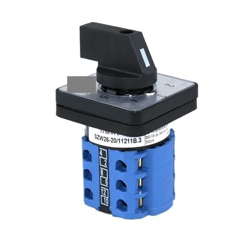 SZW26/LW26-20 Ui 660V 20A 1-2-3-4-5 3 المرحلة 12 محطات 5 موقف الروتاري كام التبديل 48X48 ملم لوحة in Saudi Arabia