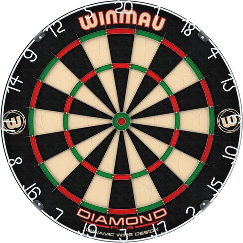 Winmau Professional Darts Set (Cabinet, Diamond Plus Dartboard and 6 Darts) in Saudi Arabia