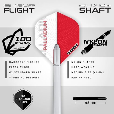 Winmau Professional Darts Set (Cabinet, Diamond Plus Dartboard and 6 Darts) in Saudi Arabia