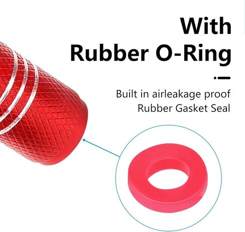 Tire Valve Stem Caps for Toyota TRD 4Runner Tundra 4Runner PRO Metal Car Wheel Air caps Auto Valve Stem Caps Accessories 4 Pack Red in Saudi Arabia