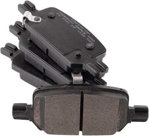 Front and Rear Brake Pad Set Ceramic Hardware Compatible with 2021 Chevrolet Colorado 2021 GMC Canyon in Saudi Arabia