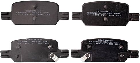 Front and Rear Brake Pad Set Ceramic Hardware Compatible with 2021 Chevrolet Colorado 2021 GMC Canyon in Saudi Arabia