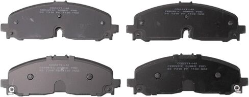 Front and Rear Brake Pad Set Ceramic Hardware Compatible with 2021 Chevrolet Colorado 2021 GMC Canyon in Saudi Arabia