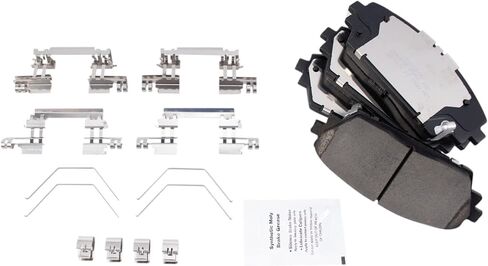 Front and Rear Brake Pad Set Ceramic Hardware Compatible with 2019-2021 Mazda 3 in Saudi Arabia