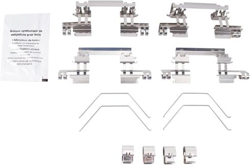 Front and Rear Brake Pad Set Ceramic Hardware Compatible with 2019-2021 Mazda 3 in Saudi Arabia