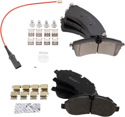 Front and Rear Brake Pad Set Ceramic Compatible with 2020 Ford Transit-250 Transit-350 Transit-350 HD in Saudi Arabia