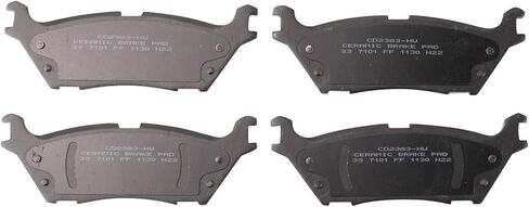 Front and Rear Brake Pad Set Ceramic Compatible with 2021-2023 Ford F-150 2024 F-150 Lightning in Saudi Arabia