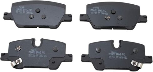 Front and Rear Brake Pad Set Ceramic Hardware Compatible with 2020-2021 Buick Encore GX in Saudi Arabia