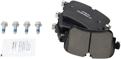 Front and Rear Brake Pad Set Ceramic Hardware Compatible with 2019 Audi e-tron Quattro in Saudi Arabia
