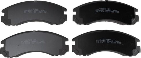 Front and Rear Brake Pad Set Ceramic Hardware Compatible with 2018-2022 Mitsubishi Outlander PHEV in Saudi Arabia