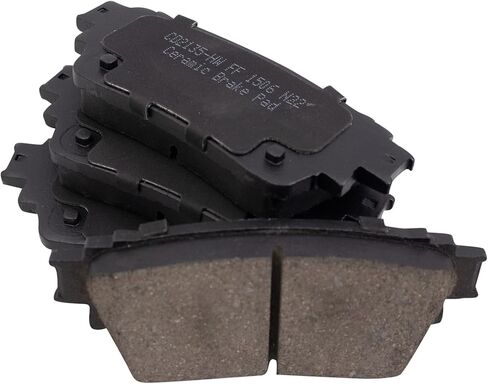 Front and Rear Brake Pad Set Ceramic Hardware Compatible with 2018-2022 Mitsubishi Outlander PHEV in Saudi Arabia