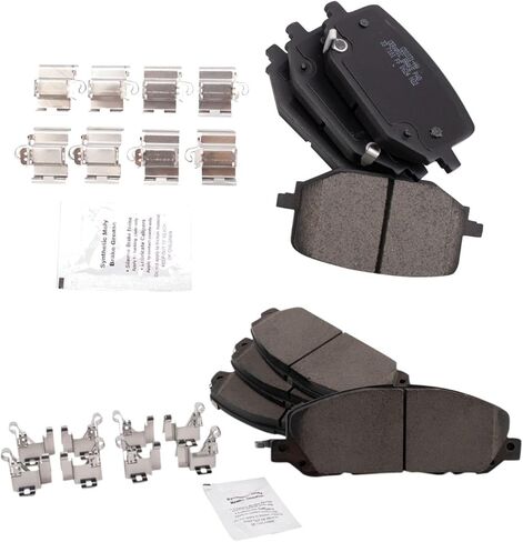 Brake Pads Ceramic Compatible with 2020-2022 Ford Explorer 2020 Police Interceptor Utility 2020-2021 Lincoln Aviator in Saudi Arabia