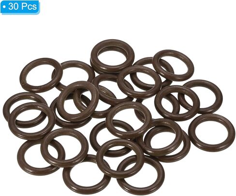 PATIKIL 50mm Natural Wooden Rings, 30 Pack Wood Ring Round Linking Rings Wood Loop Circle for Craft DIY Jewelry Making Macrame, Orange in Saudi Arabia