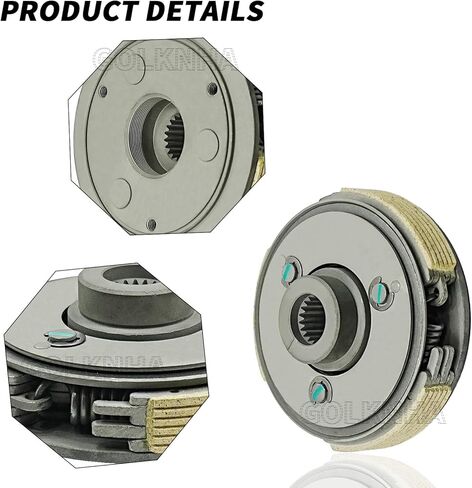 Wet Clutch Assembly Kit for Honda ATV Sportrax 250 TRX250EX Recon 250 TRX250TE/TRX250TM FourTrax 200 TRX200/TRX200D 2x4 TRX250X TRX200SX TRX, Centrifugal Automatic Clutch OEM# 22400-HM8-A41 in Saudi Arabia