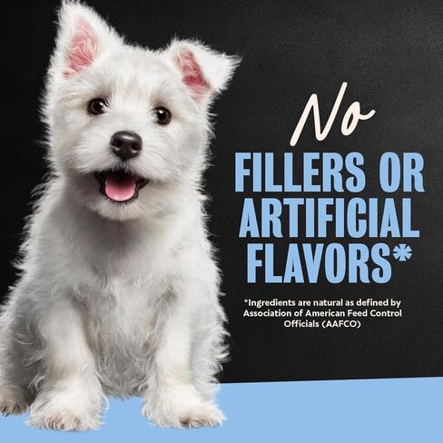 CESAR Puppy Soft Wet Dog Food Classic Loaf in sauce Chicken & Beef Recipe, 3.5 Ounce (Pack of 24) Easy Peel Trays in Kuwait