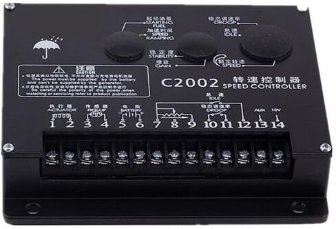 C2002 Genset Speed Governor Control Board Controller Unit for Generator(Old Type) in Saudi Arabia