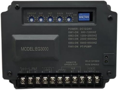EG2000 EG3000 Genset Governor Control Unit Generator Electronic Speed Controller(EG3000) in Saudi Arabia