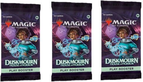 Generic 3 Packs MTG Play Booster Pack Lot for MTG Duskmourn House of Horrors in Saudi Arabia
