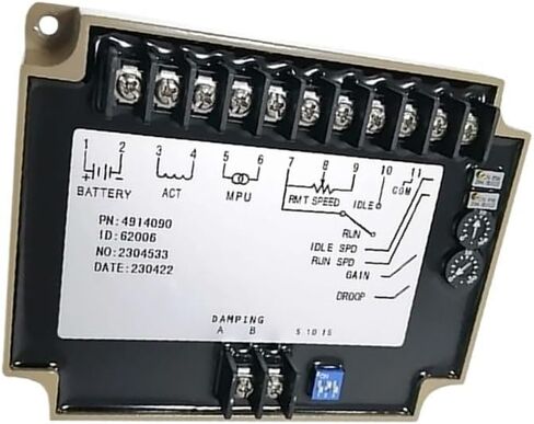 Engine Governor 3044195 genset electric speed controller board regulator brushless DC 12V motor genset parts(3044196) in Kuwait