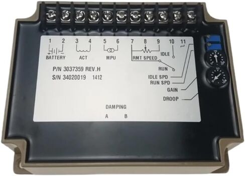 Engine Governor 3044195 genset electric speed controller board regulator brushless DC 12V motor genset parts(3044196) in Kuwait