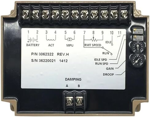 Engine Governor 3044195 genset electric speed controller board regulator brushless DC 12V motor genset parts(3044196) in Kuwait