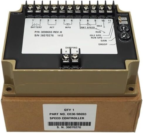 Engine Governor 3044195 genset electric speed controller board regulator brushless DC 12V motor genset parts(3044196) in Kuwait