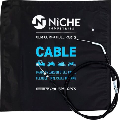 NICHE Throttle Cable for 1985-1986 Suzuki Quadrunner 250 LT250EF 58300-24502 in Saudi Arabia