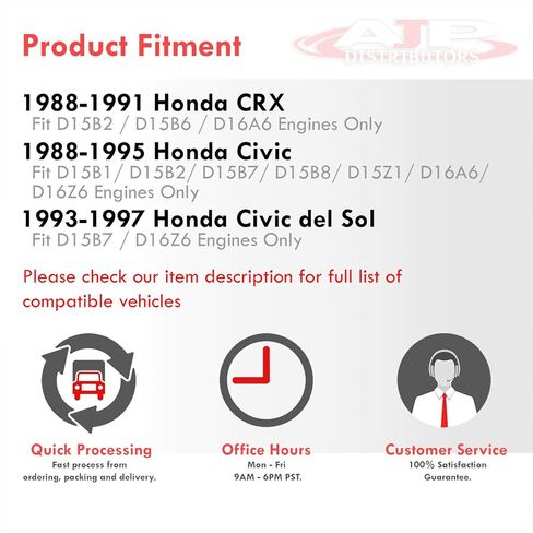 AJP Distributors JDM Upgrade 10-Piece Cylinder Head Stud Bolt Nuts Kit Compatible/Replacement For Civic CRX Del Sol D15 D16 D16A6 D16Z6 VTEC D-Series SOHC Engine Motor 88 89 90 91 92 93 94 95 96 97 in Saudi Arabia