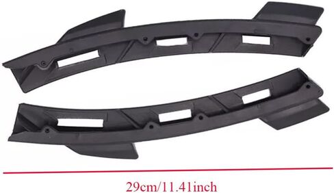 Left+Right Car Front/Rear Bumper Support Bracket Retainer for Hyundai for Accent 2012 2013 2014 2015-2017 distintivo(Front Left Right) in Kuwait