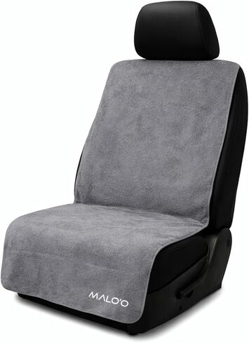 Malo'o SeatGuard Terry Cloth Universal Car Seat Cover – Soft and Warm Dual Layer Seat Cover - Largest on Market, Universal Fit, Truck - Van - RV Seat Protector & Dog Seat Cover in Saudi Arabia