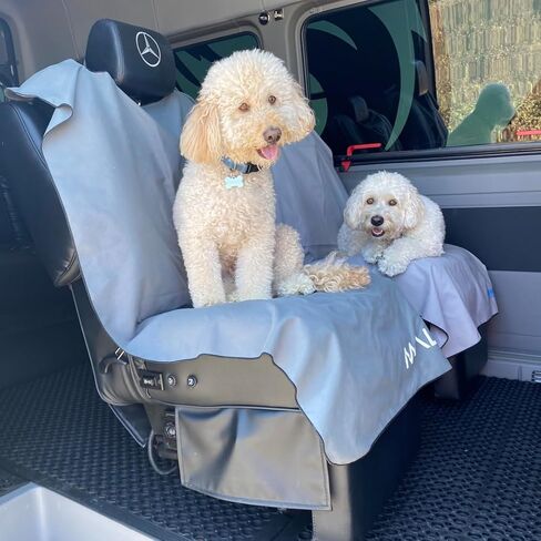 Malo'o SeatGuard Terry Cloth Universal Car Seat Cover – Soft and Warm Dual Layer Seat Cover - Largest on Market, Universal Fit, Truck - Van - RV Seat Protector & Dog Seat Cover in Saudi Arabia