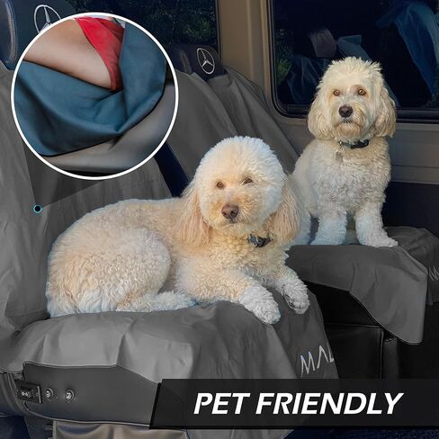 Malo'o SeatGuard Terry Cloth Universal Car Seat Cover – Soft and Warm Dual Layer Seat Cover - Largest on Market, Universal Fit, Truck - Van - RV Seat Protector & Dog Seat Cover in Saudi Arabia