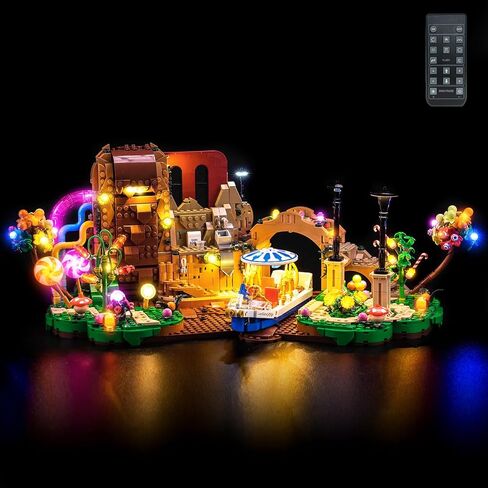 BrickBling LED Light Only, Compatible with Lego Willy Wonka & The Chocolate Factory 21360 - Excluding Model (RC Version Light) in Saudi Arabia