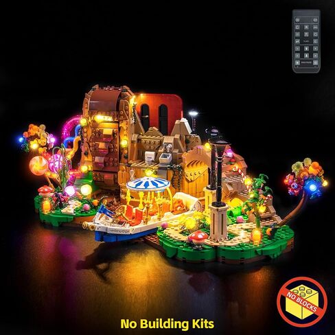 BrickBling LED Light Only, Compatible with Lego Willy Wonka & The Chocolate Factory 21360 - Excluding Model (RC Version Light) in Saudi Arabia