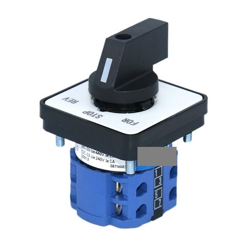 SZW26/LW26-20 20A 8 Terminals 2 Phase Cam Changeover Rotary Switch 48X48mm Panel in Saudi Arabia
