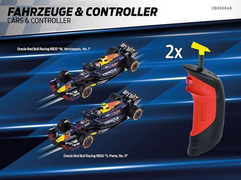 Carrera 30048 Digital 132 Race of The Champions Slot Car Race Track Set, 1:32 Scale, 23.95-Feet Long, Featuring M.Verstappen and S.Perez Cars, Includes Wireless Controllers in Saudi Arabia