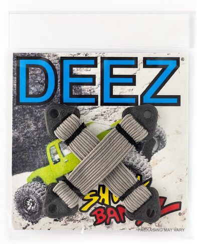 DEEZ Shock BANDZ: [Patent Pending] High-Performance Shock Bands for RC Cars & Vehicles (for Scales 1/8, 1/10, 1/18), 2-Pack, RC Shock Absorbers for Crawlers, Improve Climbing & Control in Saudi Arabia