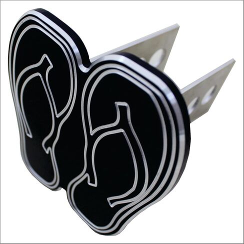 Island Hitch Covers Made in USA Machined from 1/4" Thick 6061 Aluminum in Turtle Design 2" Plug to Prevent Rust Approximate Size 5" X 5" Powder Coated and Laser Engraved (Turtle-Green) in Saudi Arabia