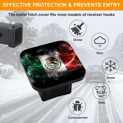 Watercolor Lion on Fire Trailer Hitch Cover,Hitch Cover Fits for 2 Inch,Square Tube Cap Rubber Plug Insert for Cars Suvs Trucks in Saudi Arabia