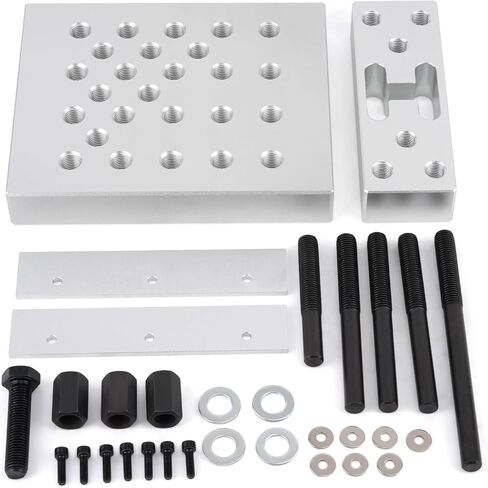 maXpeedingrods Universal Drill Press Support Plate Tool Set, 30 Ton Base Hub Bearing and Bushing Repair Tool in Saudi Arabia