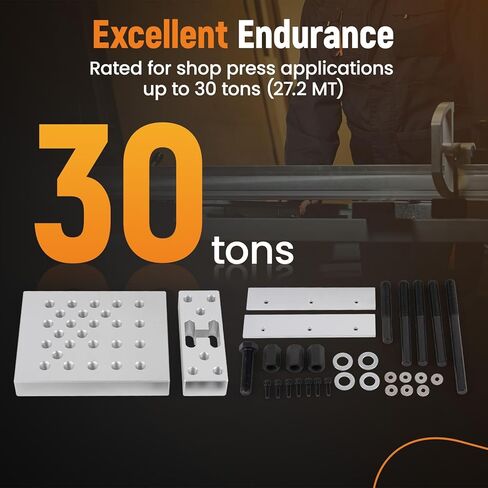 maXpeedingrods Universal Drill Press Support Plate Tool Set, 30 Ton Base Hub Bearing and Bushing Repair Tool in Saudi Arabia