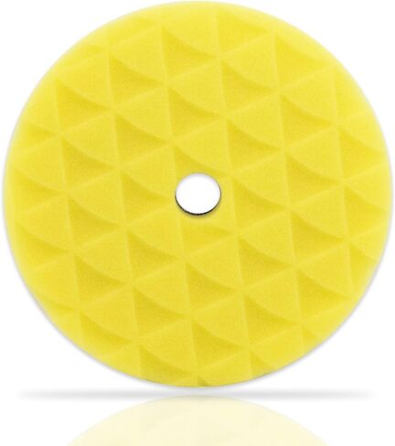 7" Black Diamond (1) Yellow High Cut Foam Pad + (1) Red Finishing Foam Pad to fit 6" Backing Plates in Saudi Arabia