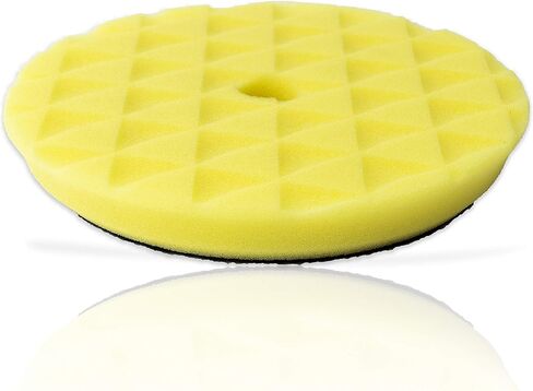 7" Black Diamond (1) Yellow High Cut Foam Pad + (1) Red Finishing Foam Pad to fit 6" Backing Plates in Saudi Arabia