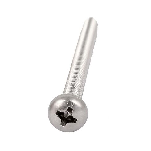 uxcell M4x5mm 316 Stainless Steel Metric Phillips Pan Head Machine Screws Bolts 50 Pcs in Saudi Arabia
